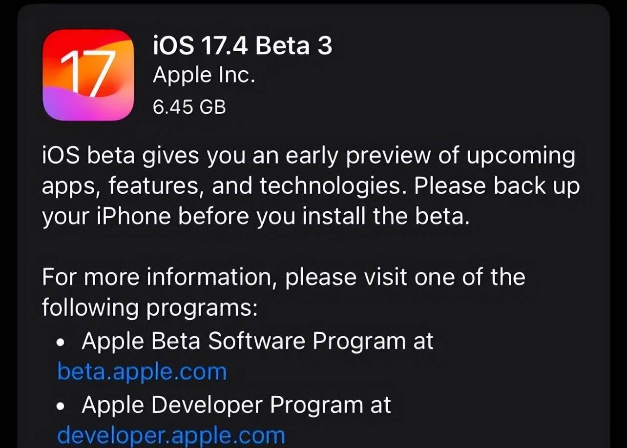 Can iOS 17.4.3 be updated?