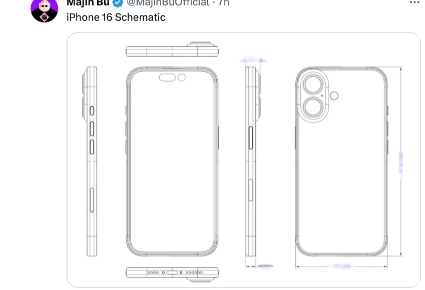 iPhone 16 Design Leaked