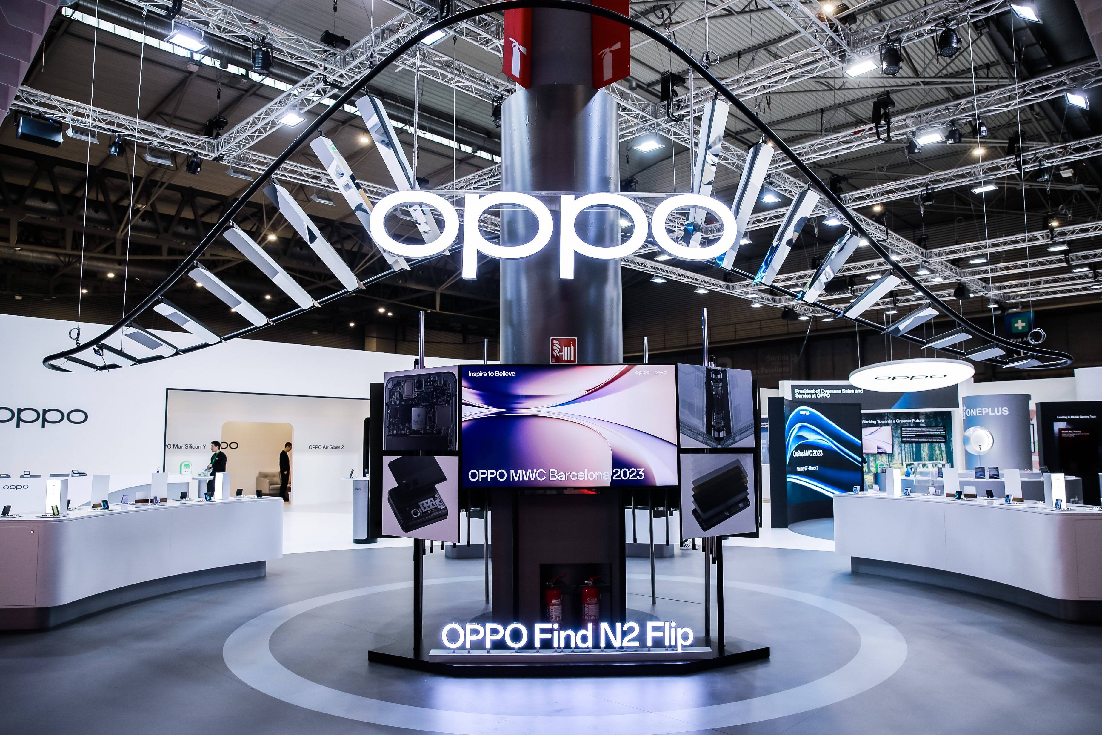 MWC 2023 OPPO Booth