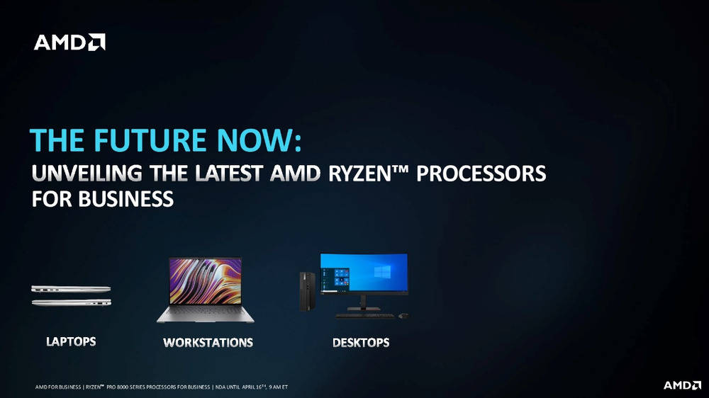 AMD Launches Ryzen Pro 8000 Series