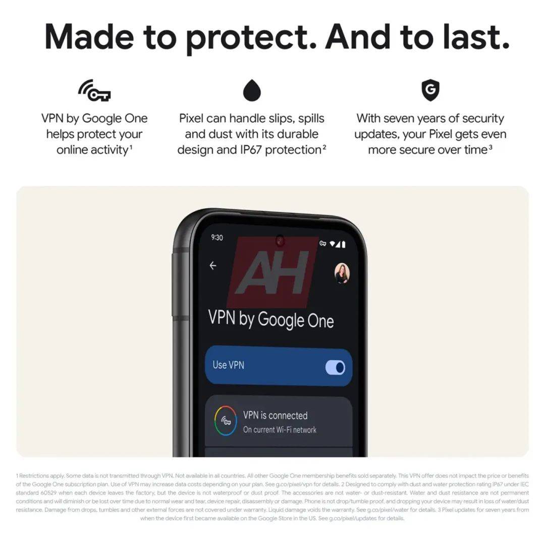 Google Pixel 8a promotional image